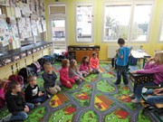 Návštěva předškoláků v ZŠ Čachovice